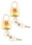 Samsonite Sentry Brass Key Locks - 2 Pack