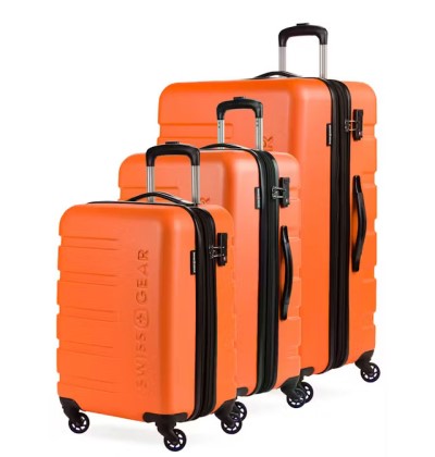 Swissgear 7366 Expandable 3pc Hardside Luggage Set 