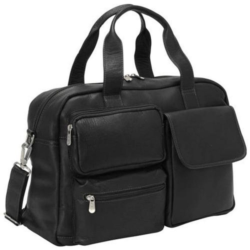 Piel Leather Multi-Pocket Carry-On | Piel Leather,Totes,Carry on ...
