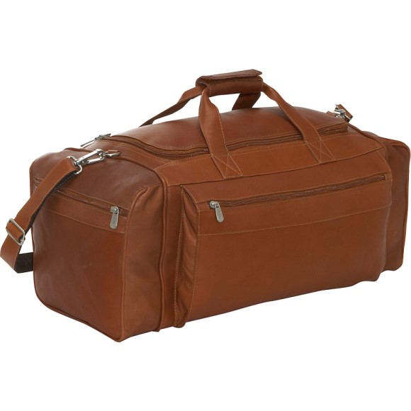 Piel Leather Large Duffel Bag