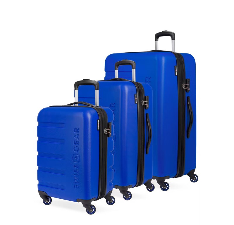 Swissgear 7366 Expandable 3pc Hardside Luggage Set Brands Travel 