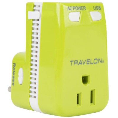 Travelon Universal 3-in-1 Converter Adapter USB