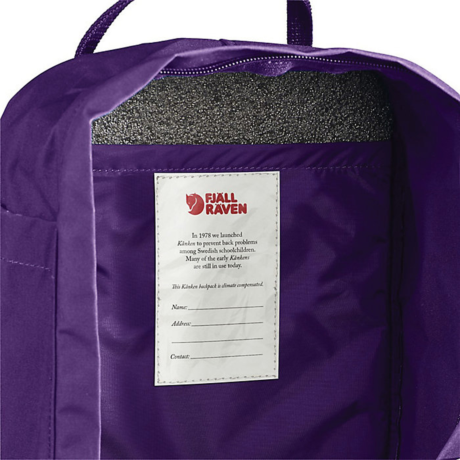 Fjallraven Kanken Mini Backpack Purple