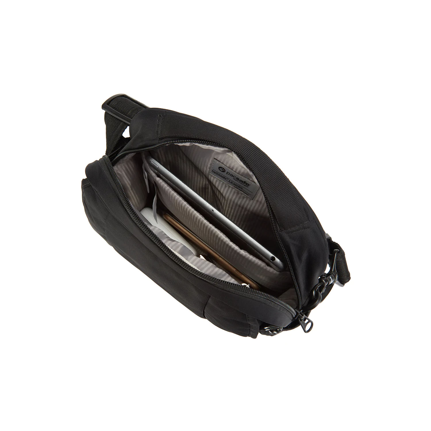 Anti-theft Crossbody Bag  Metrosafe LS200 in Black by Pacsafe